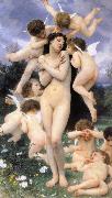Adolphe William Bouguereau Return of Spring Germany oil painting artist